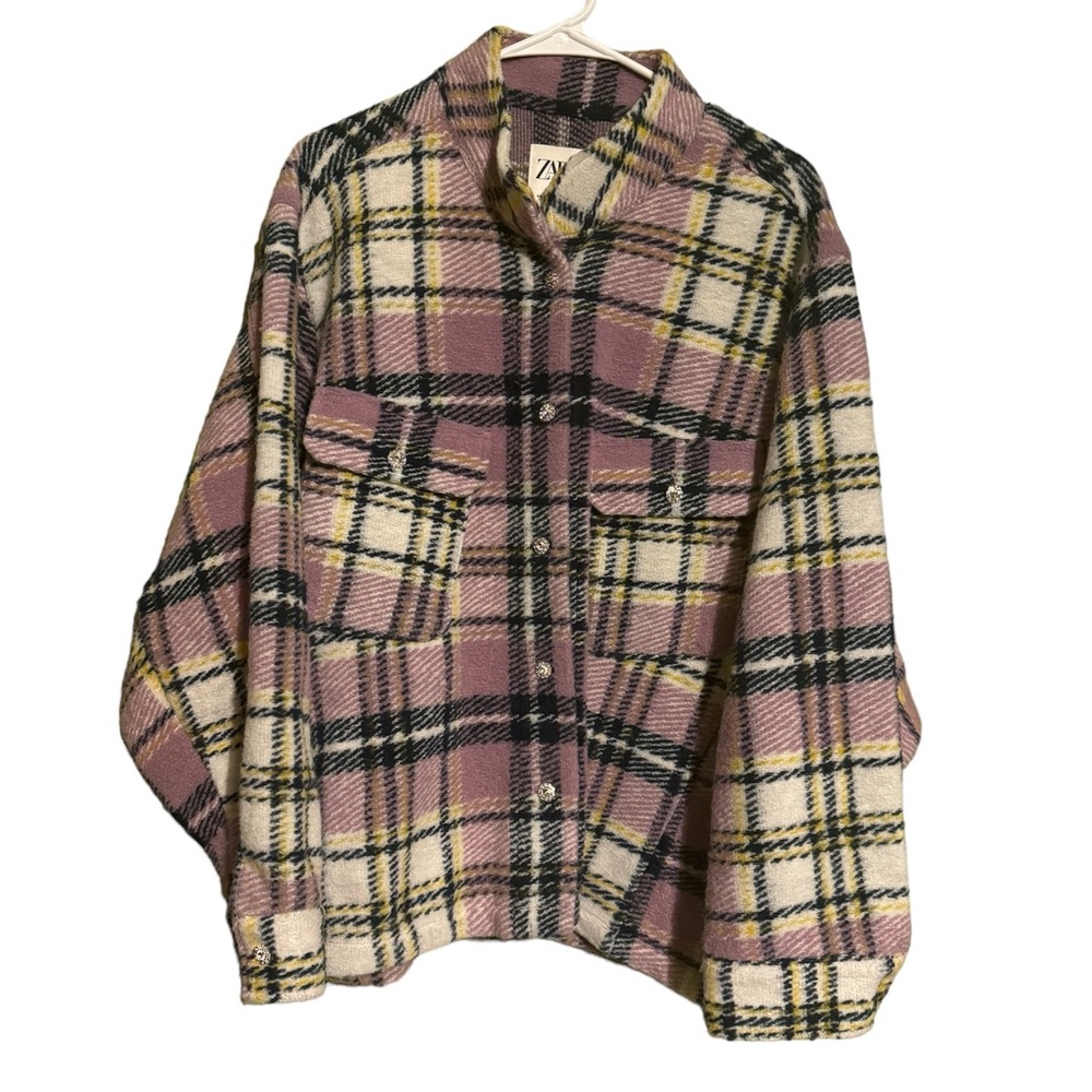 Zara wool blend oversized shacket size Medium